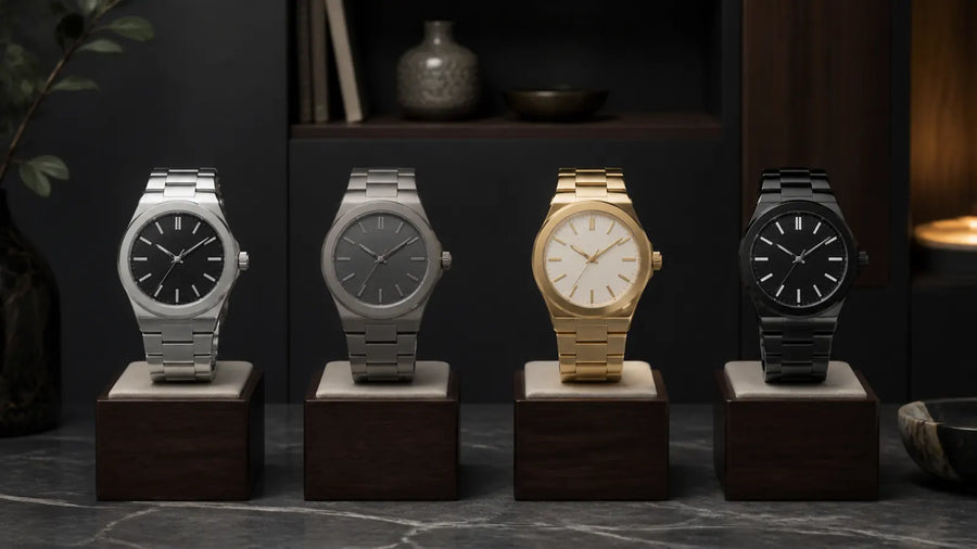 Steel, Titanium, Gold, or Ceramic? Choosing a Watch Case Material — editorial image