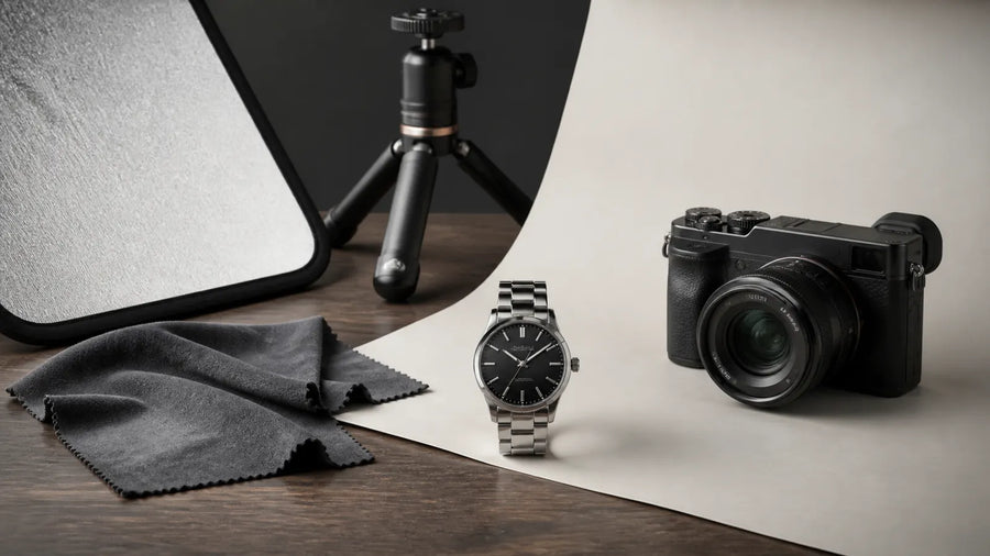 How to Photograph a Watch for Sale — editorial image