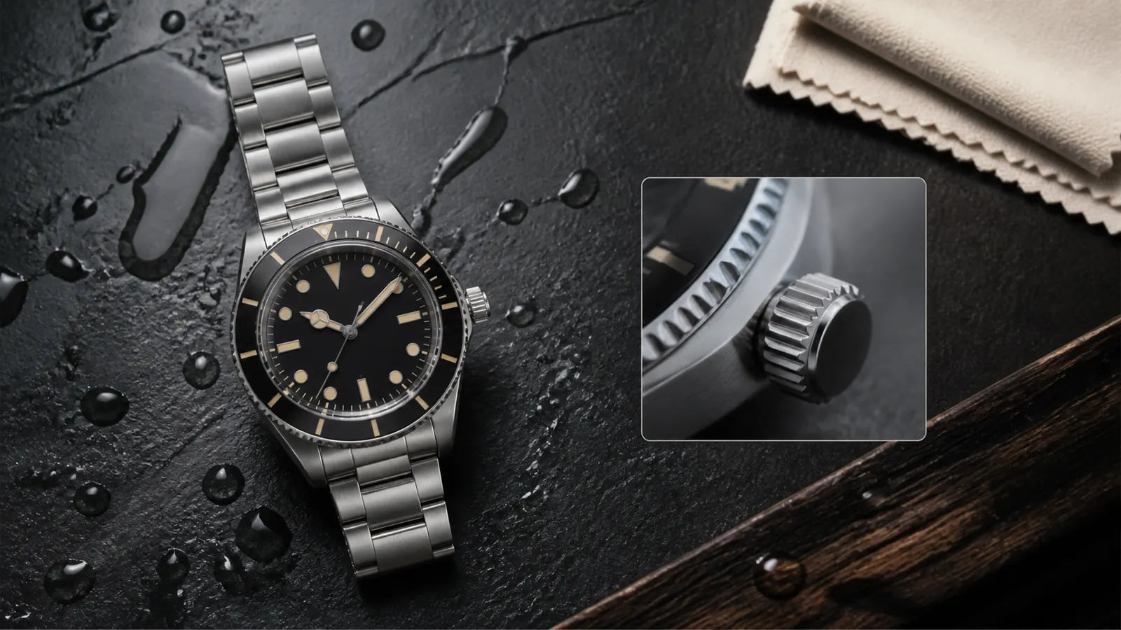 What Water Resistance Really Means for a Luxury Watch — editorial image