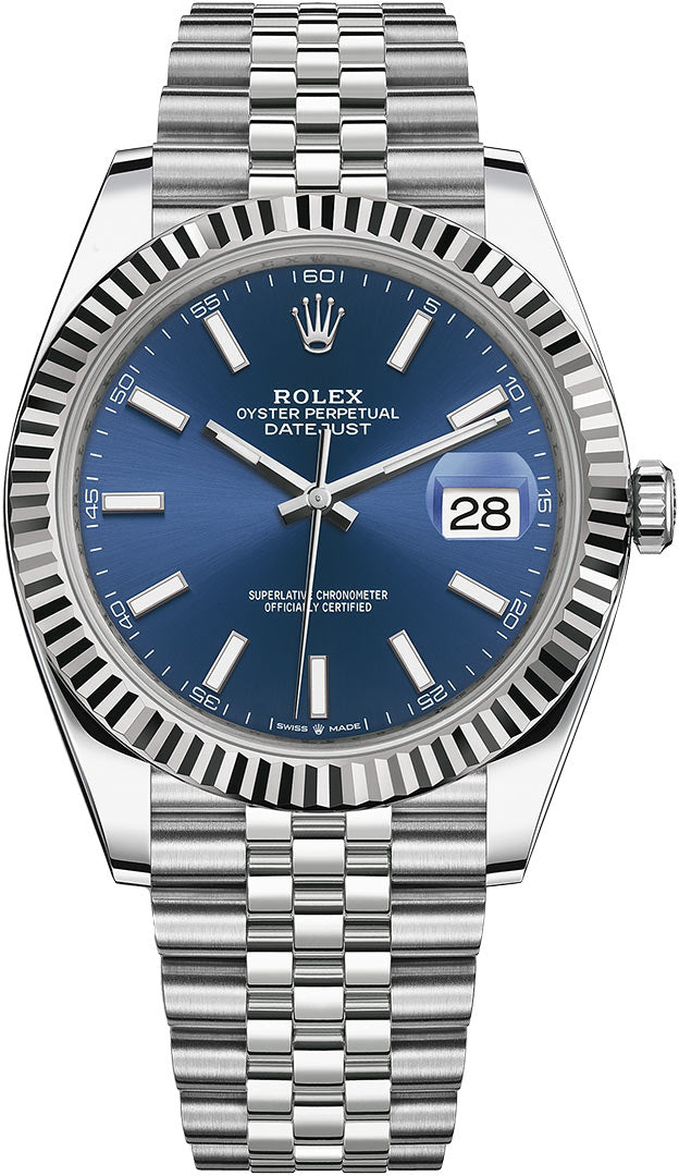 Rolex Datejust 41mm Stainless Steel 126334 - front view