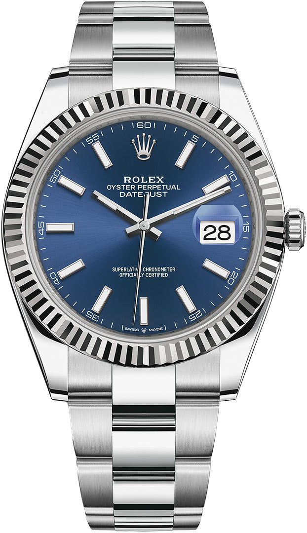 Rolex Datejust 41mm Stainless Steel 126334 - front view