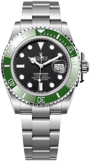 Rolex Oyster Perpetual Submariner 41mm 126610LV - three-quarter view