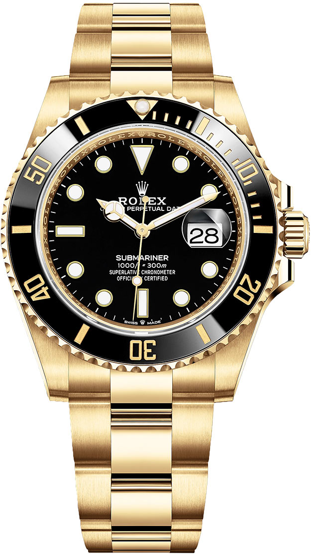 Rolex Oyster Perpetual Submariner 41mm 126618LN - front view