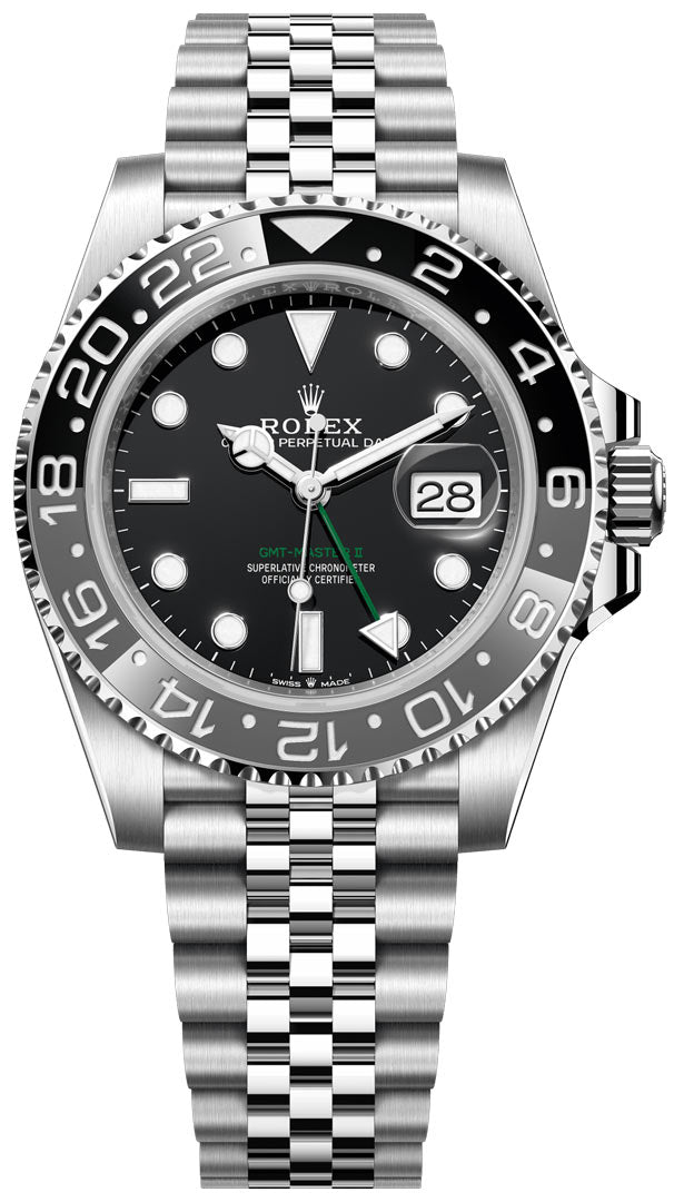 Rolex GMT Master II 126710grnr - front view