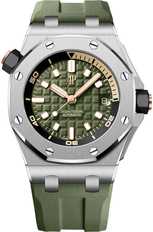 Audemars Piguet Royal Oak Offshore Diver 42mm 15720st.oo.a052ca.01 - front view