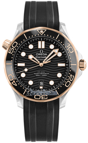 Omega Seamaster Diver 300m Co-Axial Master Chronometer 42mm 210.22.42.20.01.002 - front view