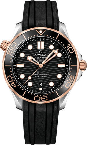 Omega Seamaster Diver 300m Co-Axial Master Chronometer 42mm 210.22.42.20.01.002 - three-quarter view