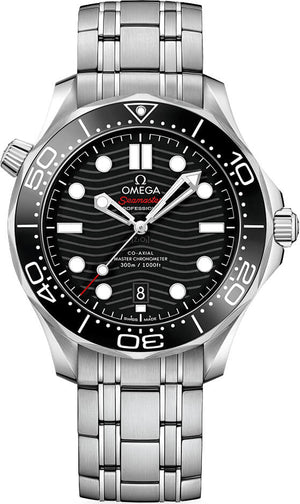 Omega Seamaster Diver 300m Co-Axial Master Chronometer 42mm 210.30.42.20.01.001 - three-quarter view