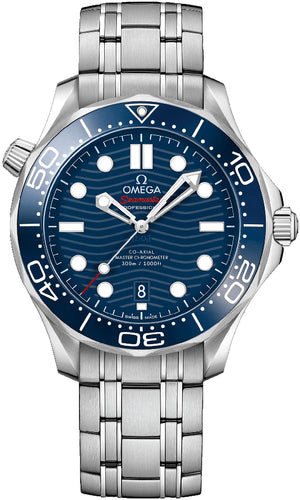Omega Seamaster Diver 300m Co-Axial Master Chronometer 42mm 210.30.42.20.03.001 - three-quarter view