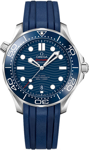 Omega Seamaster Diver 300m Co-Axial Master Chronometer 42mm 210.32.42.20.03.001 - three-quarter view