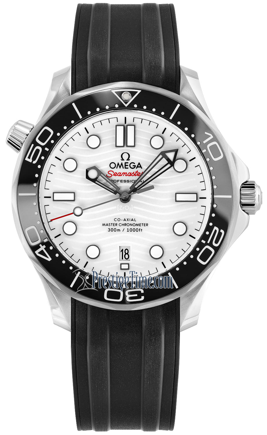 Omega Seamaster Diver 300m Co-Axial Master Chronometer 42mm 210.32.42.20.04.001 - front view
