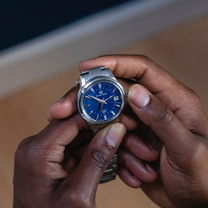 Grand Seiko Automatic GMT Limited Edition For Hodinkee SBGM239 - three-quarter view