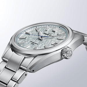 Grand Seiko Evolution 9 Spring Drive UFA HI-Ti 37mm - Blue on Bracelet SLGB003 - caseback