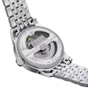 Tissot Le Locle Automatique Gent 20th Anniversary 39.3mm - Silver on Bracelet T0064071103303 - wrist view