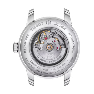 Tissot Le Locle Automatique Lady 20th Anniversary 29mm - Silver on Bracelet T0062071103601 - dial detail