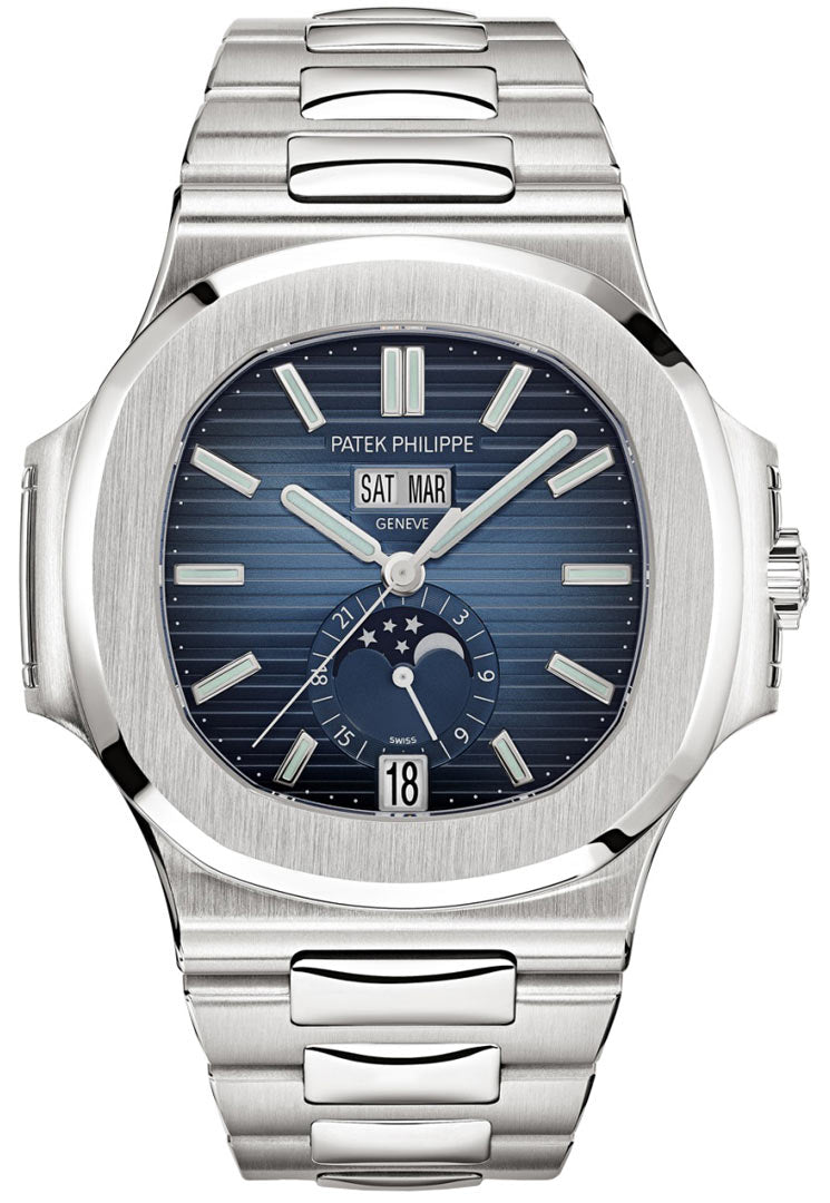 Patek Philippe Nautilus Annual Calendar Moonphase 5726/1A-014 - front view