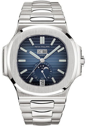 Patek Philippe Nautilus Annual Calendar Moonphase 5726/1A-014 - front view