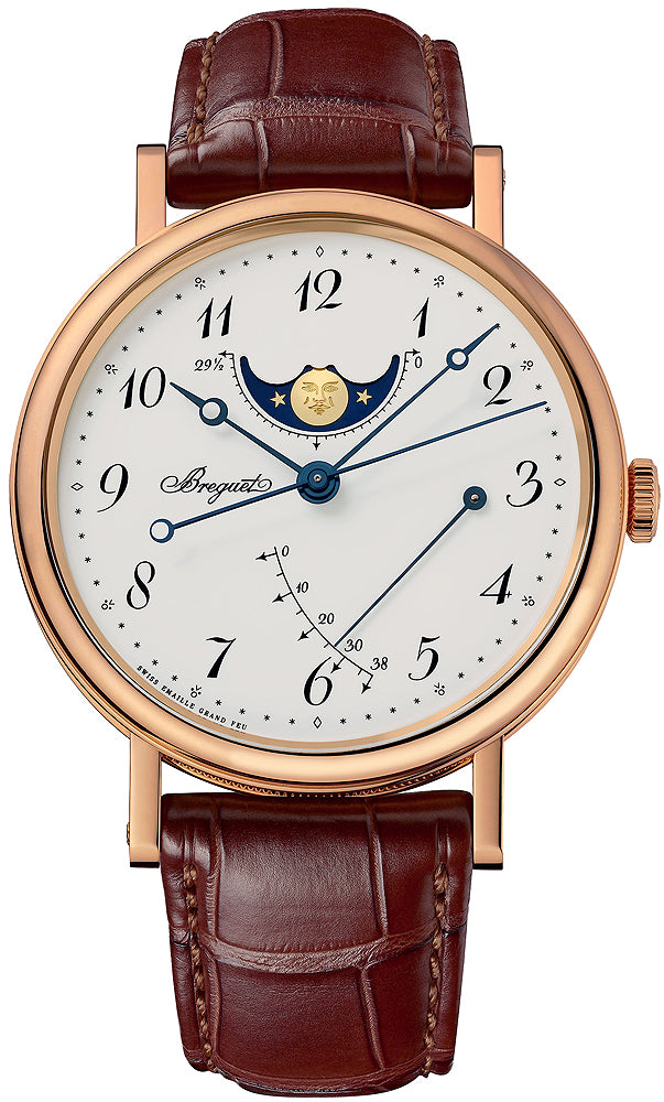 Breguet Classique Moonphase Power Reserve 39mm 7787br/29/9v6 - front view