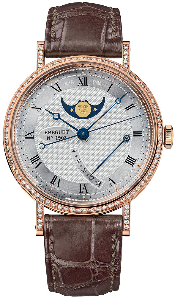 Breguet Classique Moonphase Power Reserve 36mm 8788br/12/986/dd00 - front view