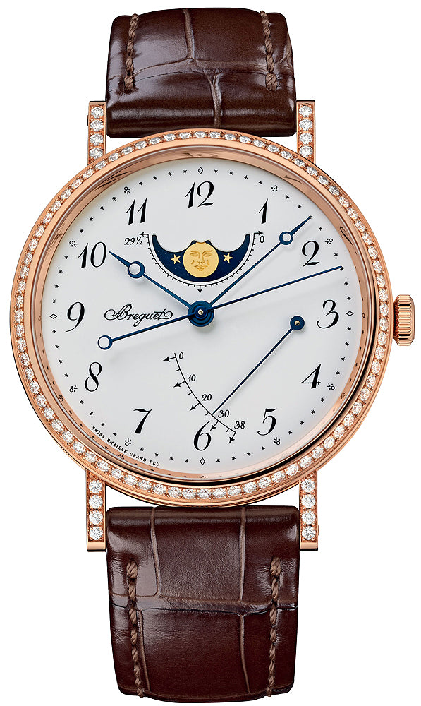 Breguet Classique Moonphase Power Reserve 36mm 8788br/29/986/dd00 - front view