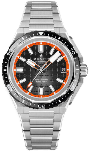 Zenith Defy Extreme Diver 95.9600.3620/21.I300 - three-quarter view