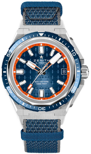 Zenith Defy Extreme Diver 95.9601.3620/51.I301 - case profile