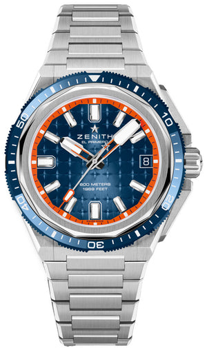 Zenith Defy Extreme Diver 95.9601.3620/51.I301 - three-quarter view