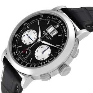 A. Lange & Söhne A. Lange & Sohne Datograph 405.035 - three-quarter view