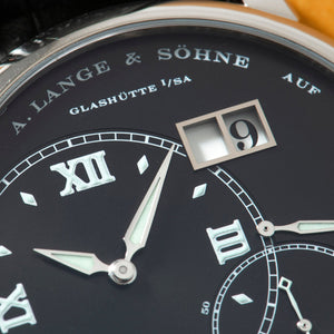 A. Lange & Söhne Grand Lange 1 wristwatches - dial detail