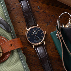 A. Lange & Söhne Saxonia Big Date Where - wrist view