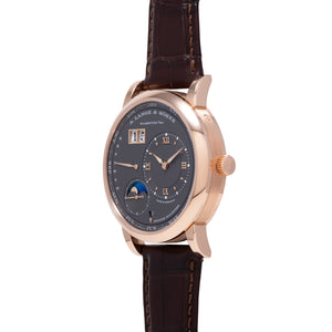 A. Lange & Söhne A.Lange & Söhne Lange 1 Perpetual Calendar watchmaking - case profile