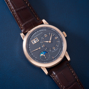 A. Lange & Söhne A.Lange & Söhne Lange 1 Perpetual Calendar watchmaking - front view