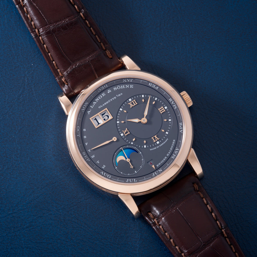 A. Lange & Söhne A.Lange & Söhne Lange 1 Perpetual Calendar watchmaking - front view