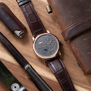 A. Lange & Söhne A.Lange & Söhne Lange 1 Perpetual Calendar watchmaking - dial detail