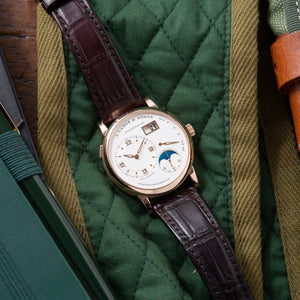 A. Lange & Söhne A.Lange & Söhne Lange 1 Moonphase 192.032 - dial detail