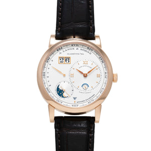 A. Lange & Söhne Lange 1 Tourbillon Perpetual Calendar wristwatch - three-quarter view