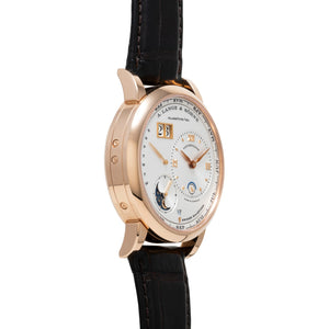 A. Lange & Söhne Lange 1 Tourbillon Perpetual Calendar wristwatch - caseback