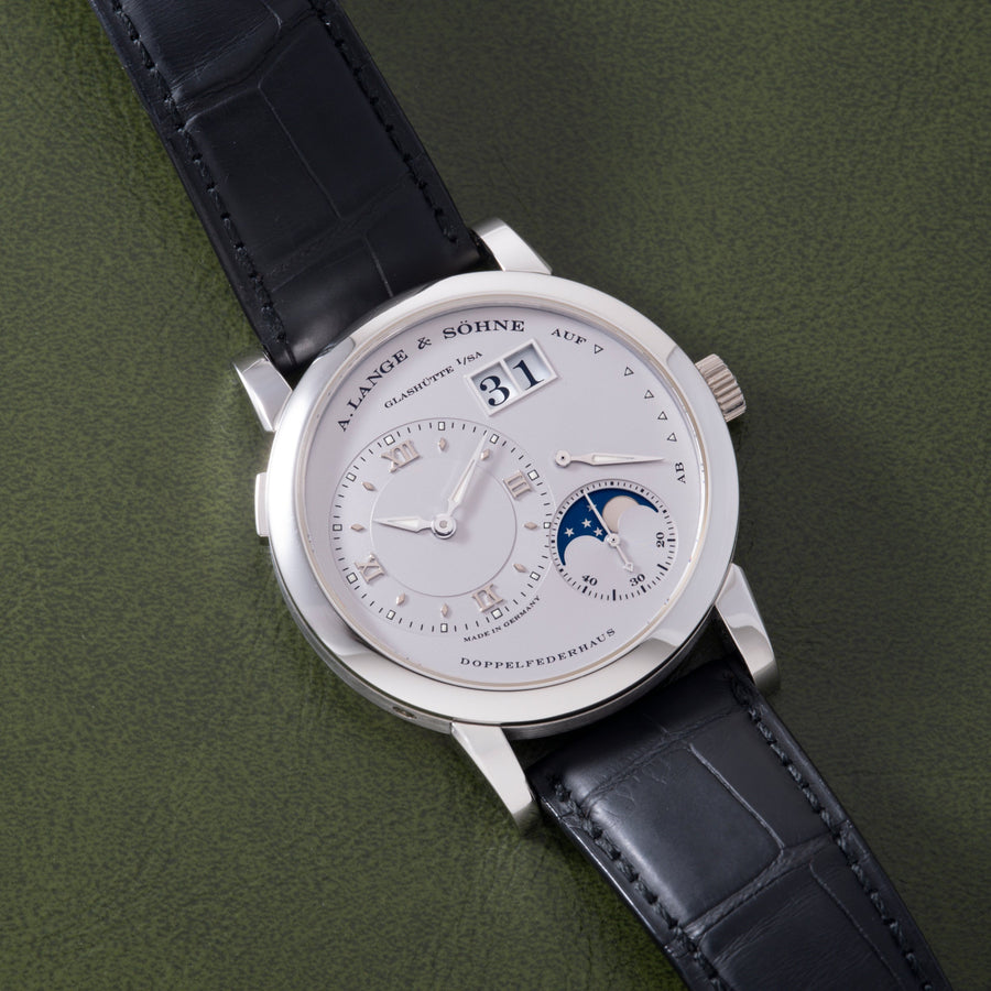A. Lange & Söhne Lange 1 Moonphase watches - front view