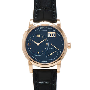 A. Lange & Söhne Lange 1 watch - three-quarter view