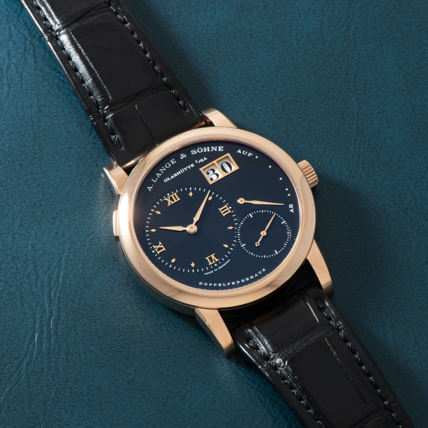 A. Lange & Söhne Lange 1 watch - front view