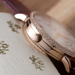 A. Lange & Söhne Saxonia Automatic watchmaking - wrist view