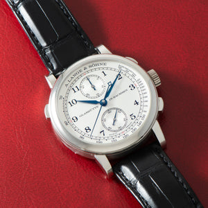 A. Lange & Söhne Lange 1815 Rattrapante Chronograph watches - front view