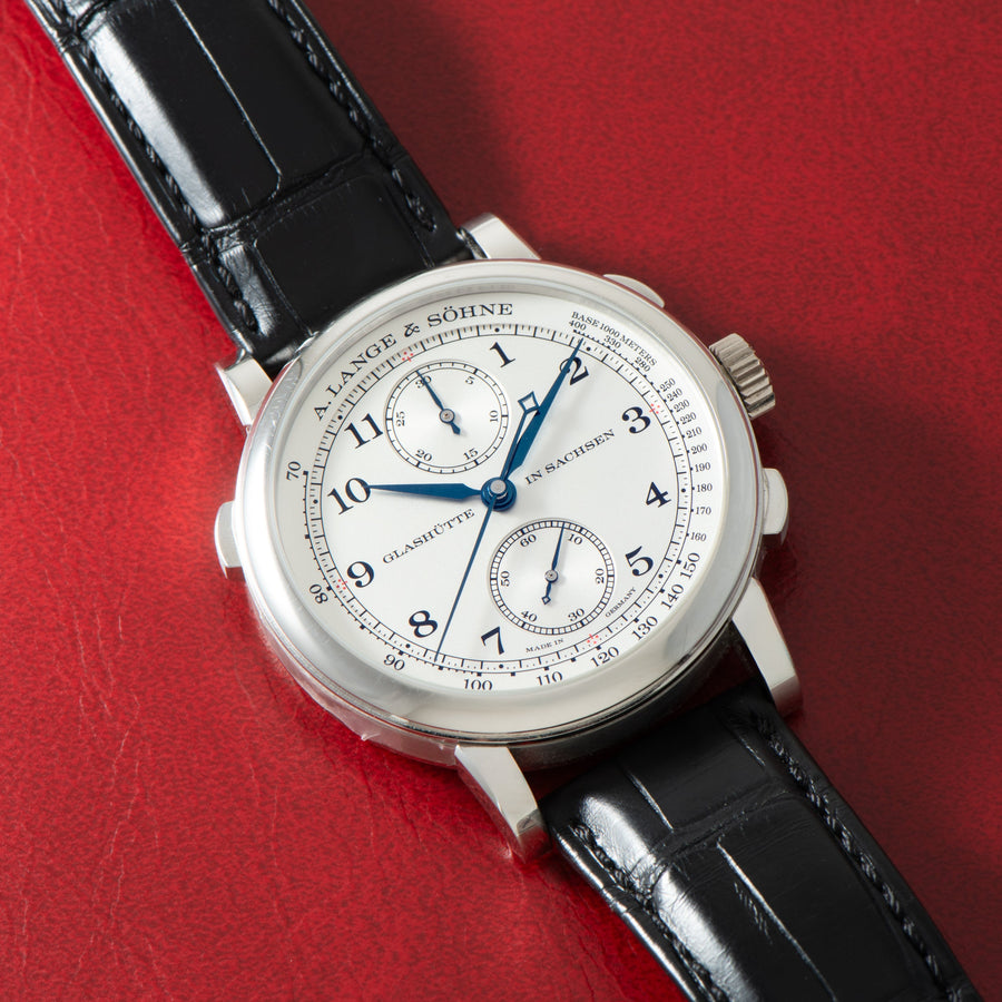 A. Lange & Söhne Lange 1815 Rattrapante Chronograph watches - front view