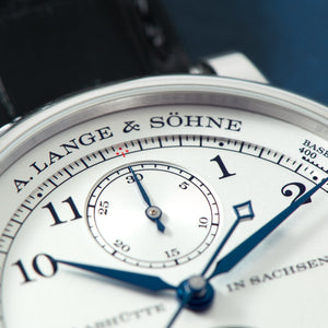 A. Lange & Söhne Lange 1815 Rattrapante Chronograph watches - dial detail
