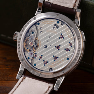 A. Lange & Söhne Lange 1 'Prussian Blue' 191.028 - included set