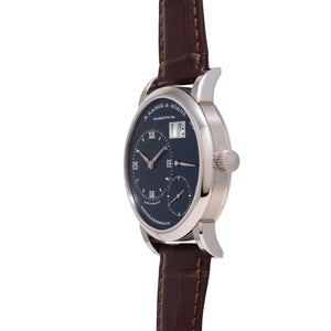 A. Lange & Söhne Lange 1 'Prussian Blue' 191.028 - case profile