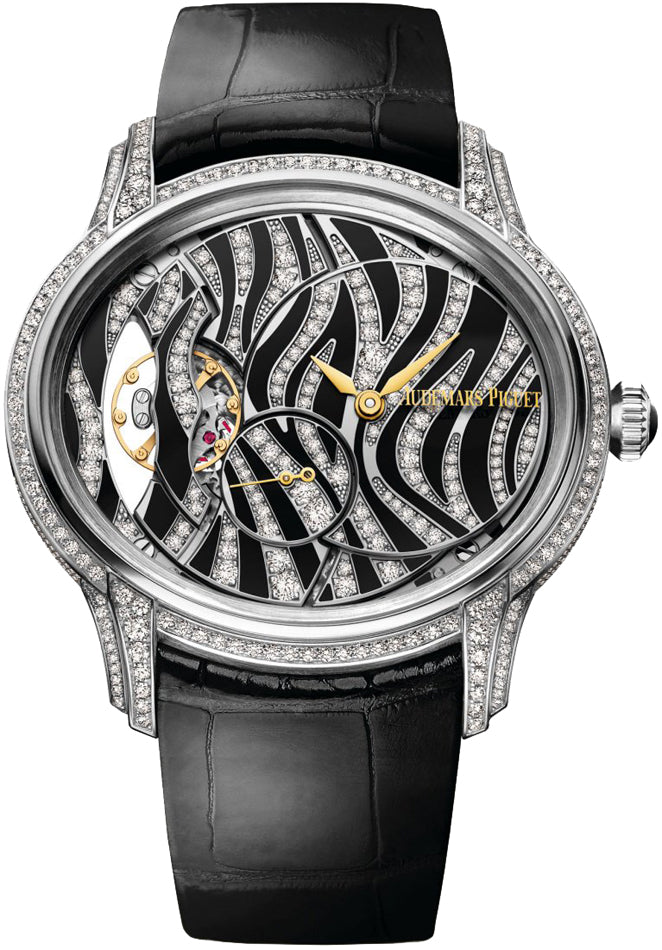 Audemars Piguet Ladies Millenary Hand Wound 77249bc.zz.a102cr.01 - front view