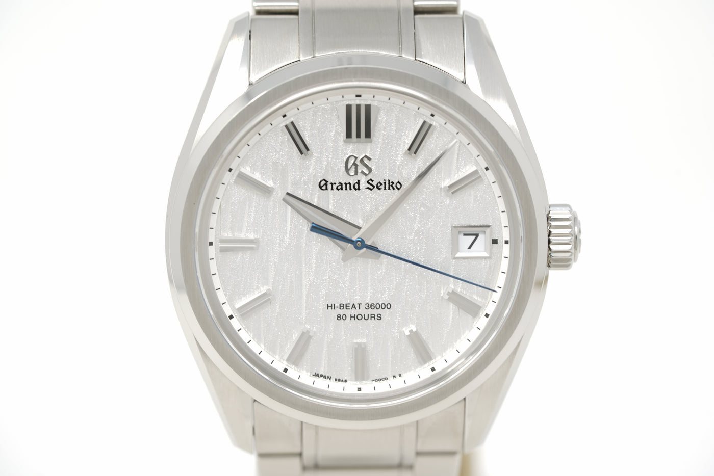 Grand Seiko Evolution 9 Collection 'White Birch' SLGH005 - front view