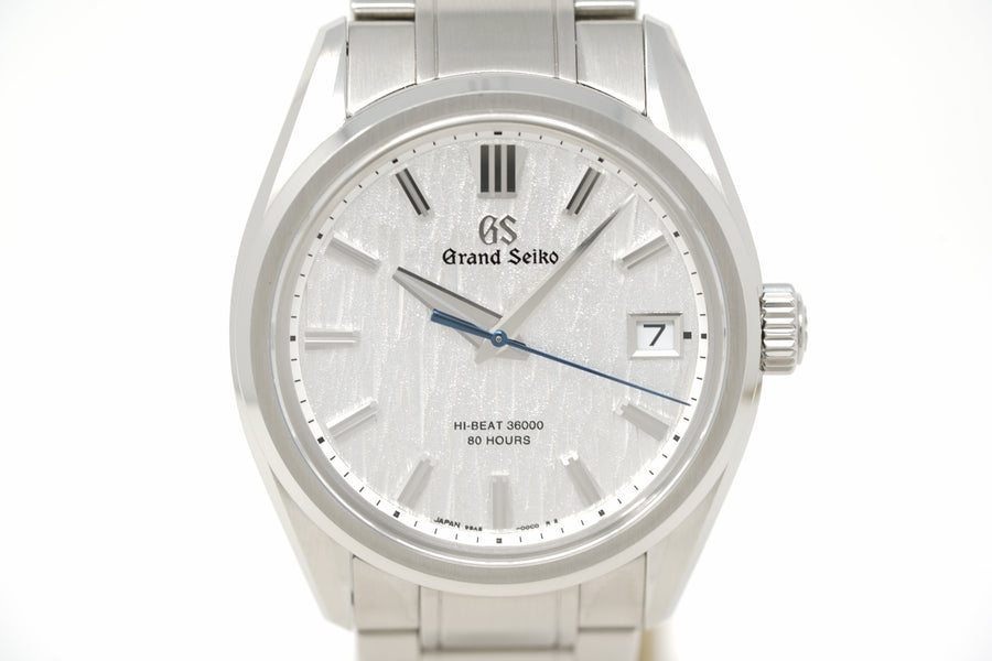 Grand Seiko Evolution 9 Collection 'White Birch' SLGH005 - front view