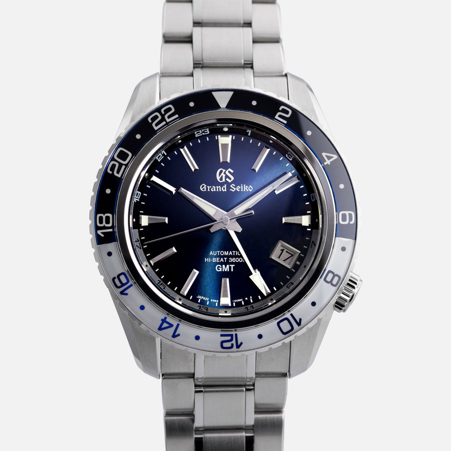 Grand Seiko Sport Hi-Beat 36000 GMT SBGJ237 - front view